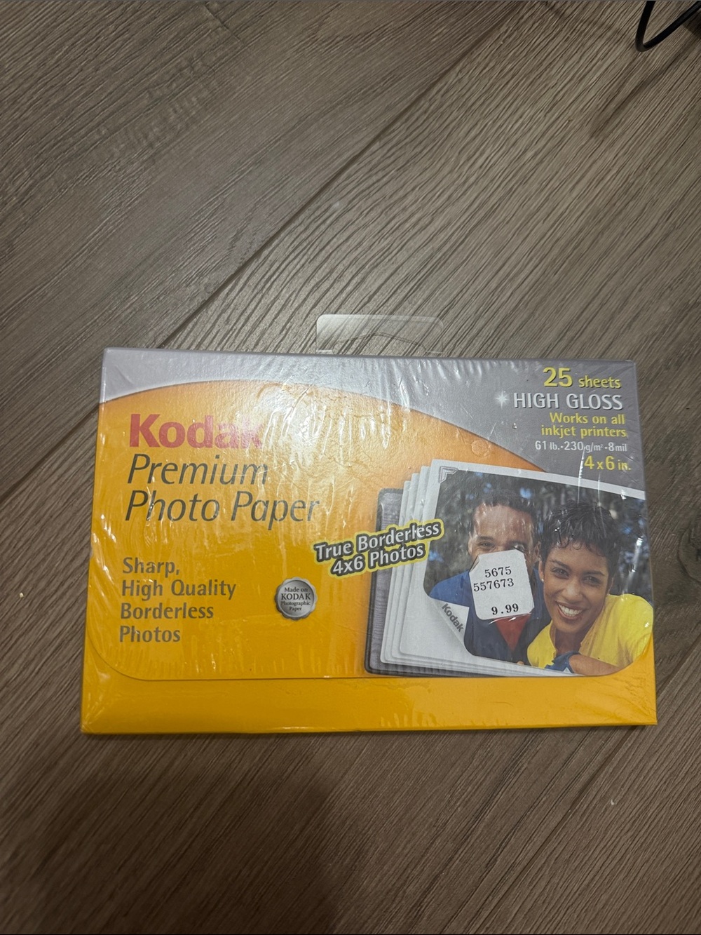 Kodak Yellow and White Premium Photo Paper Pack@@@@@@